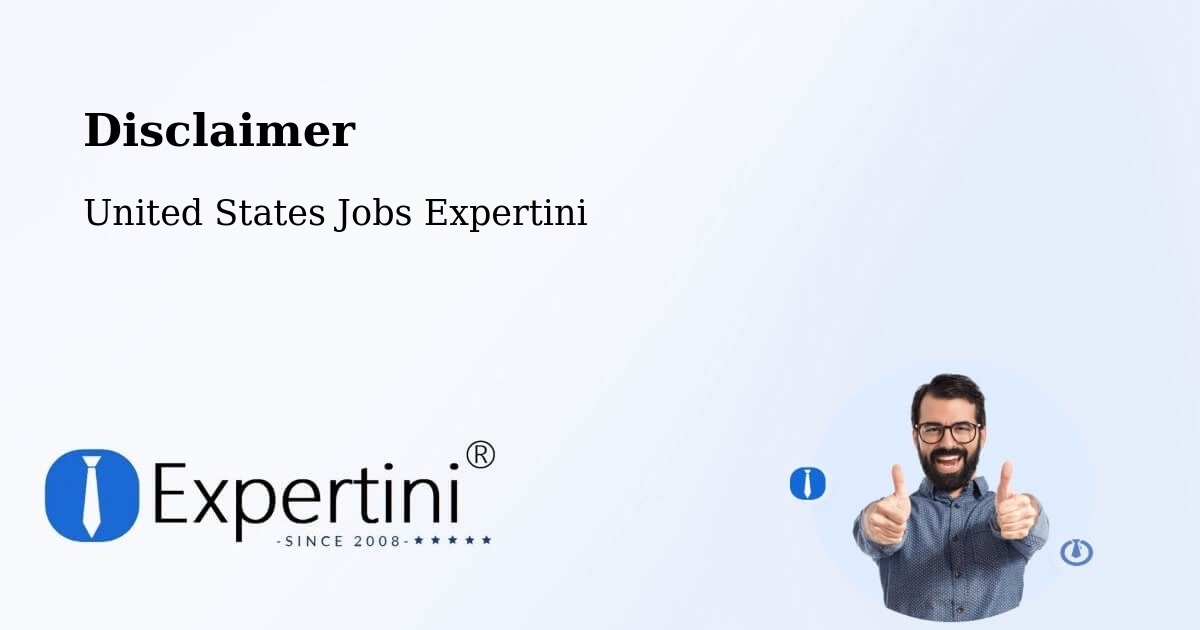 Disclaimer – Flomaton - United States Jobs Expertini
